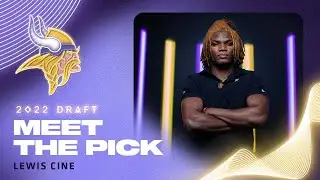 Meet the Pick: Behind-the-Scenes of Lewis Cines First Day as a Minnesota Viking