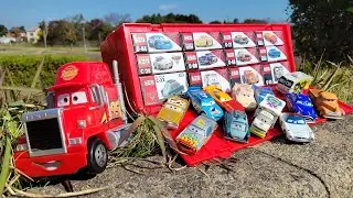 12 types of Cars Mini Car & Red Trailer Mac | Put it in the same place as the box design.