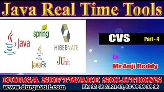 Java Real Time Tools || Java Tools CVS Part - 4 by AnjiReddy