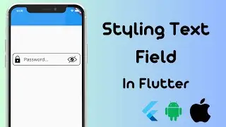 Add Icon with TextField in Flutter | Taking User Input in flutter