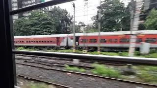 12124 Deccan Queen Thrashes 13201 Patna LTT Janta express near LTT