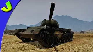 War Thunder T-44 Realistic Gameplay