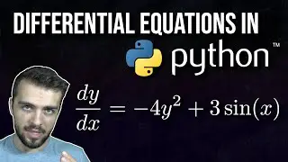 How to Solve Differential Equations in PYTHON