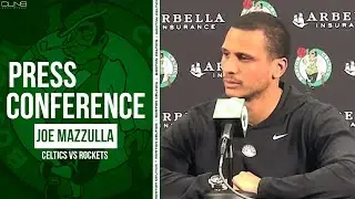 Joe Mazzulla on Ime Udoka RETURN to Boston | Celtics vs Rockets Pregame Interview