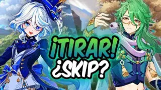 TIRAR O SKIP - FURINA Y BAIZHU ¿Valen la pena? / Genshin Impact