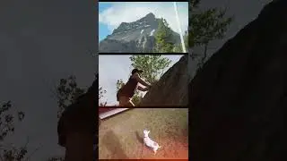 Crowsnest Pass Camping to Frank Slide #travel #vanlife #climbing #albertacanada