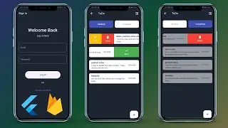 Complete ToDo Task App In Flutter With Firebase