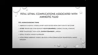 Amniotic fluid part 2