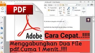 CARA MENGGABUNGKAN DUA FILE PDF SECARA ONLINE DENGAN MUDAH