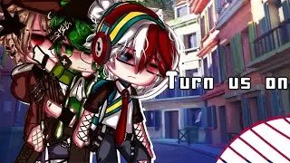 ♡Turn Us On♡||Bnha||Mha||Poly|| BakuTodoDeku ||BL||Gay||GCMM||Original|| Gacha Club||Gacha Life