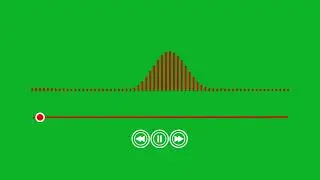 green screen audio spectrum player|| nocopyright green screen audio spectrum