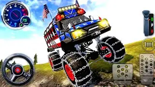 Extreme US Monster Bus Mud Crawler Rocks Driving - Offroad Outlaws Simulator #24 - Android GamePlay