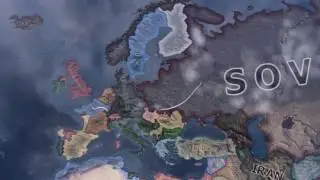 Hearts of Iron IV 1939 - 1946 Timelapse