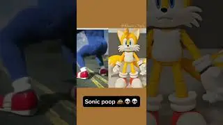 Tails Watches Sonic poop 
