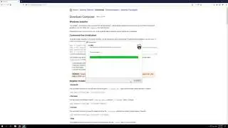 Instalace Composeru (Win 10)