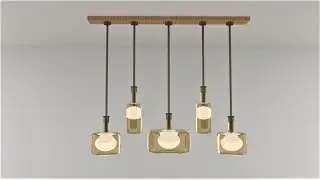 Modeling Hanging Light fixture in SketchUp