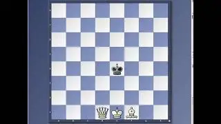 Checkmate with Queen and Bishop against King