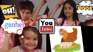 ROLETA DO OVO/ Egg Roulette.3P Brincando, Pietra e Pierre acabaram levando OVADAS😂😂