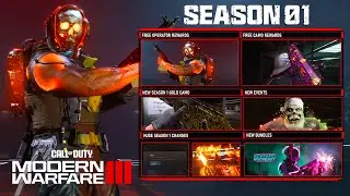 FREE Animated Operator & Camo, SECRET Season 1 Changes & MORE! (Modern Warfare 3 Season 1 Update)