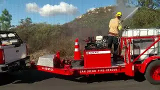 San Diego Fire Rescue Department tries out new fire prevention product