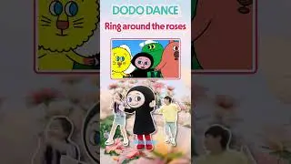 Ring Around the Roses | Dance Along | Nursery Rhymes | Kids Rhymes | DODO ABC | Reading Gate