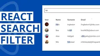 React Search Filter Tutorial Beginner to Advanced