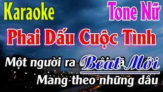 Phai Dấu Cuộc Tình Karaoke Tone Nữ ( Bm ) Karaoke Lâm Organ - Beat Chuẩn