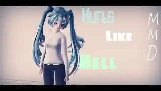 【MMD】「Hurts Like Hell」【DL】「Miku」【Ghoul】