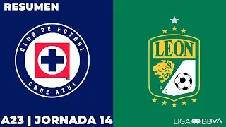 Resumen | Cruz Azul 1-0 León | Liga BBVA MX | Apertura 2023 - Jornada 14