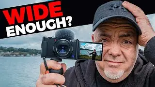 Sony ZV1 Camera -  Is the lens wide enough to vlog with?