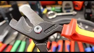 Monster Chops! The New Knipex 95 18 225 StepCut XL Cable Shears with 1000V insulated handles.