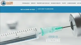 Fulton clearing up confusion for people trying to book appointment for COVID vaccine