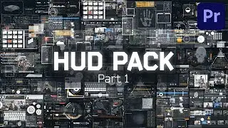 HUD Pack Part 1 ( Premiere Pro Template )