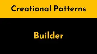 The Builder Pattern Explained and Implemented in Java | Creational Design Patterns | Geekific