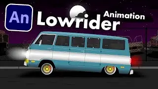 A Lowrider Car Animation Tutorial in Adobe Animate (with a Project File)