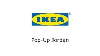 IKEA - POP UP Shop Jordan