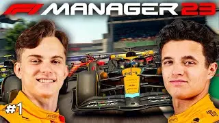 F1 Manager 2023 - McLaren - Learning the Game (Up to Spain)