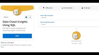 Learn SQL Concepts: Data Cloud Insights Using SQL