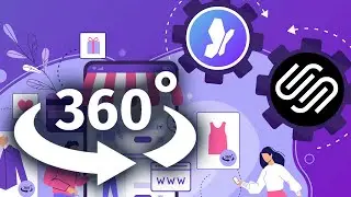 SquareSpace 360 product photography Integration