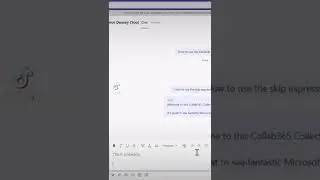 How to format a message in #MicrosoftTeams #Microsoft365 #MicrosoftTeams101