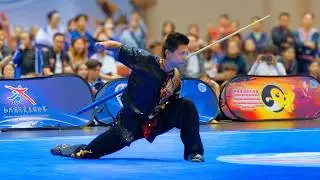 [2024] Sen Gao • USA | Gunshu 🥇 | 14th Pan American Wushu Championships