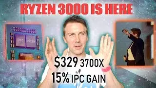 Ryzen 3700X, 3800X, 3900X Full Specs and LEAKED 16 Core Overclocks