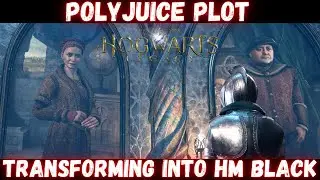 Quest: Polyjuice plot, transforming into Headmaster Black, hogwarts legacy