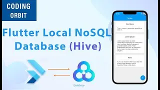 Flutter Local NoSQL Database Hive - with Best Practices