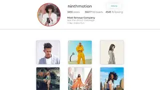 Instagram Profile Follow Promo Motion Graphic Animation | After Effects Templates | Copyright Free