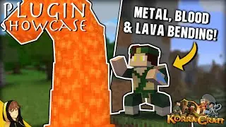 LAVA, METAL & BLOOD BENDING!!! | Minecraft - Project Korra [Plugin Showcase + War Info]