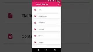 Speech-To-Text  - Voice base Search - Flutter