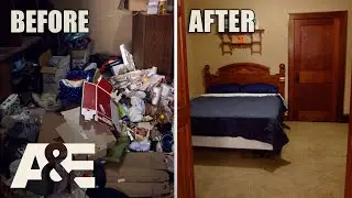 Hoarders: Sleeping On The FLOOR To Make Room For More Mess | A&E