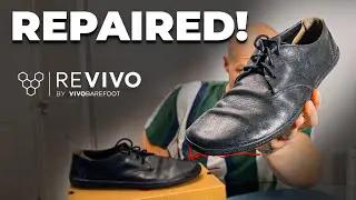 Repairing 3 year old shoes! |REVIVO by VIVOBAREFOOT