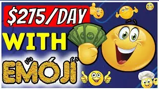 how to make money online 2022; Make $257 Per Day Selling Emoji's! 😎🤑💰